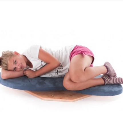 Large Rotating Bean-Shaped Sensory Integration Therapy Skateboard - 110cm x 50cm