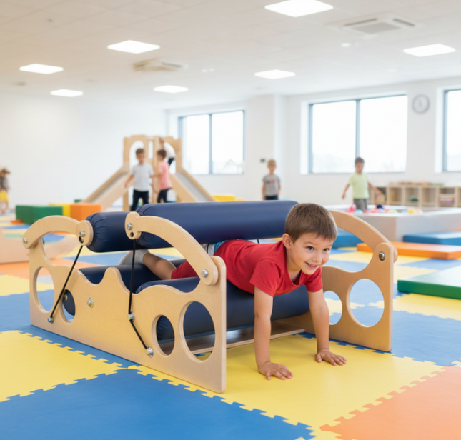 Medium Body Roller for Deep Pressure Sensory Integration Therapy - 120cm x 85cm x 45cm