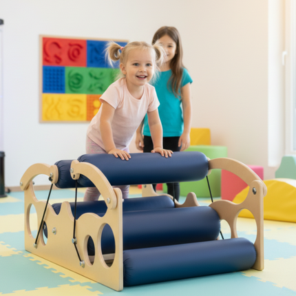 Medium Body Roller for Deep Pressure Sensory Integration Therapy - 120cm x 85cm x 45cm