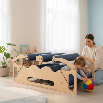 Large Sensory Body Roller for Deep Pressure Sensory Integration Therapy - 160cm x 85cm x 45cm