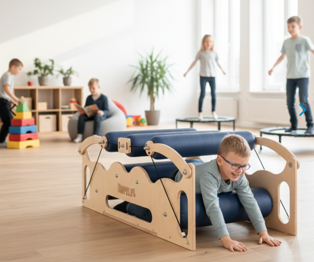 Large Sensory Body Roller for Deep Pressure Sensory Integration Therapy - 160cm x 85cm x 45cm