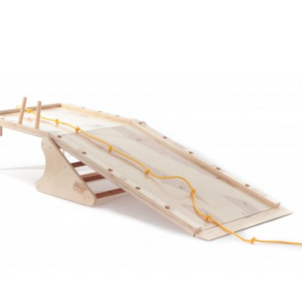 Wooden Sensory Integration Therapy Slide - 35cm x 65cm x 180cm
