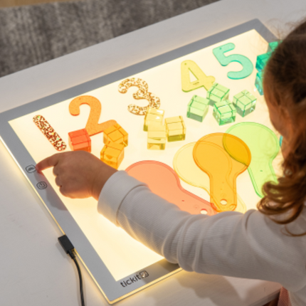 Sensory LED Colour Changing A3 Light Panel - 46cm x 34cm x 8cm