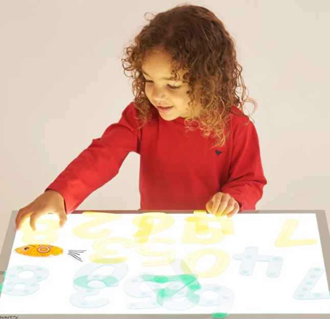 Sensory LED A2 Light Panel + Cover Option- Size: 63.5cm x 46cm x 8cm