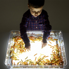 Sensory LED A3 Light Panel + Deep Exploration Tray Set - 46cm x 34cm x 0.8cm