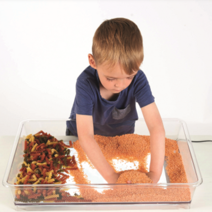 Sensory LED A3 Light Panel + Deep Exploration Tray Set - 46cm x 34cm x 0.8cm