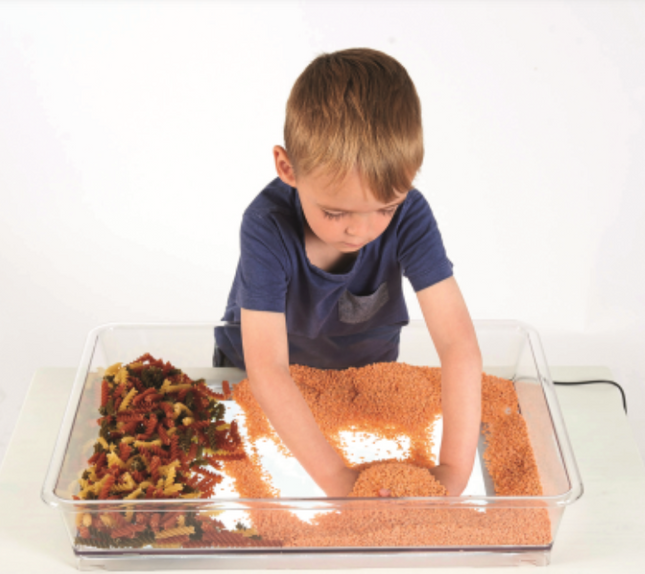 Sensory LED A3 Light Panel + Deep Exploration Tray Set - 46cm x 34cm x 0.8cm