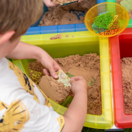 Quadrant Discovery Exploration Sensory Table Set - Clear or Coloured Option