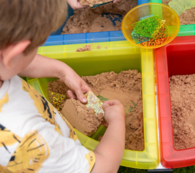 Quadrant Discovery Exploration Sensory Table Set - Clear or Coloured Option