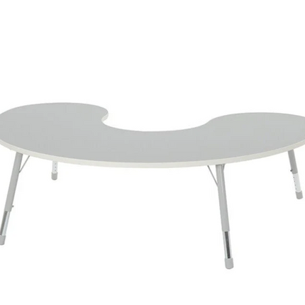 Modern Thrifty Group Table - Grey | Height Adjustable | Ages 2-8 years | 6 Seater | Classroom | Nursery Furniture