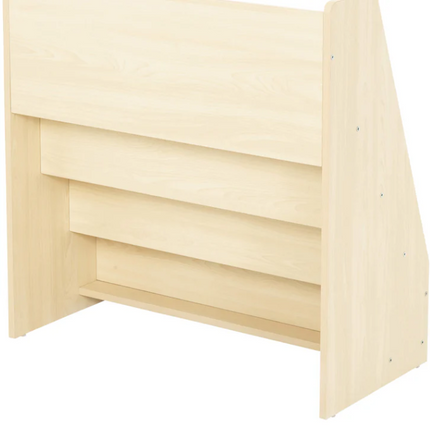 Children's Basic Wooden Book Display Stand Unit - 80 x 80 x 39cm