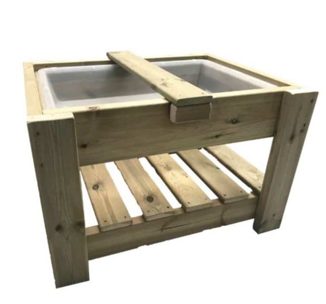 Mini Water Fun Unit - 78 x 64 x 50cm | Outdoor | Forest School | Exploratory | Messy | Water Play