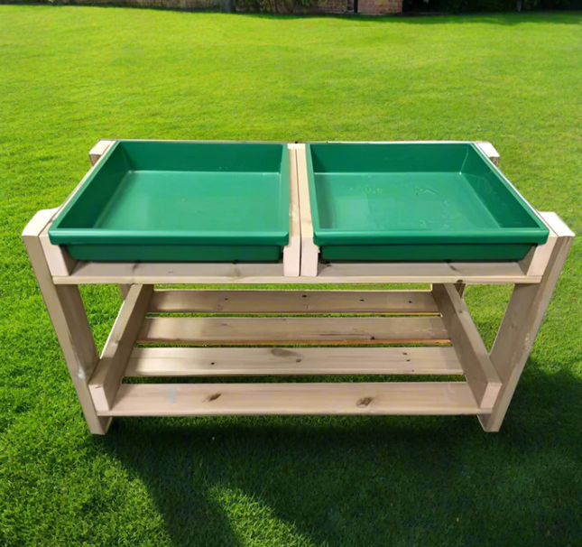 Children's Outdoor Sand & Water Wooden Activity Centre - Outdoor Learning | Forest School | Playground | Water Play | Messy Play | Exploratory Play
