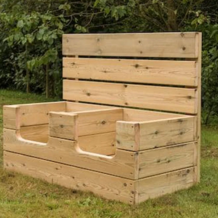 Outdoor Wooden Construction Pit - Outdoor Learning | Forest School | Playground | Role Play