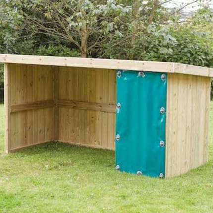 Outdoor Park and Ride Storage Unit - 140 x 200 x 120 cm | Outdoor Learning | Bike Storage | Equipment Store Shed