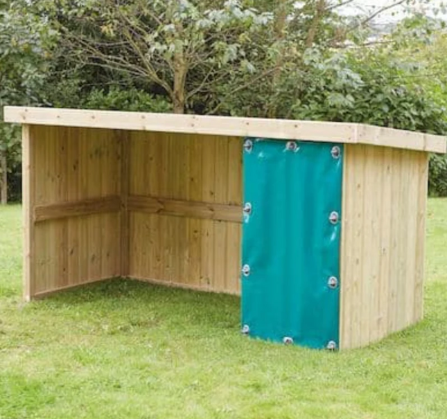 Outdoor Park and Ride Storage Unit - 140 x 200 x 120 cm | Outdoor Learning | Bike Storage | Equipment Store Shed