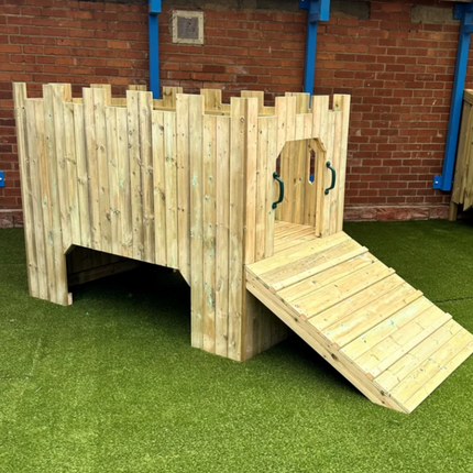 Children’s Outdoor Wooden Play Fort - Outdoor Learning | Forest School | Role Play | Social Play | Exploratory Play | Playground