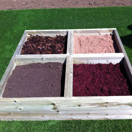 Outdoor Wooden Digging Box - Outdoor Learning | Forest School | Messy Play | Social Play | Exploratory Play | Playground