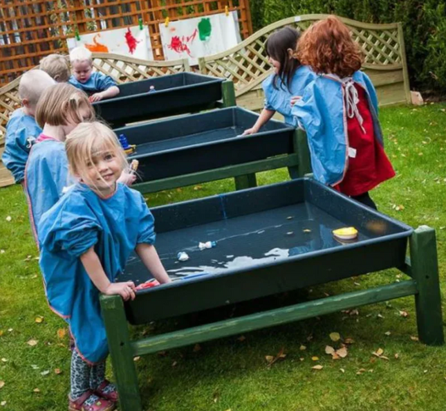 Triple Height Flexi Water Tray Set - Outdoor Learning | Water Play | Imaginative Play | Forest School | Playground