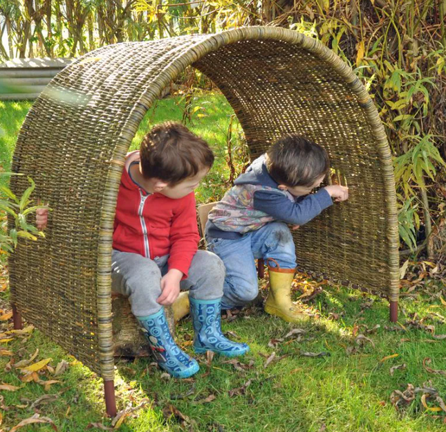Wicker Arch Medium - Pack of 2 - Indoor/Outdoor | Outdoor Learning | Playground | Classroom | Den