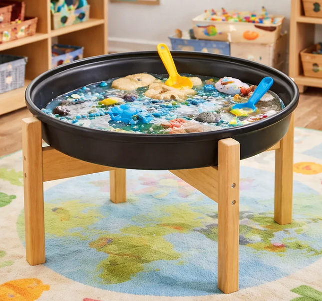 Mini Deep Tuff Spot and Stand (50cm) - Outdoor Learning | Forest School | Water Play | Messy Play | Exploratory Play
