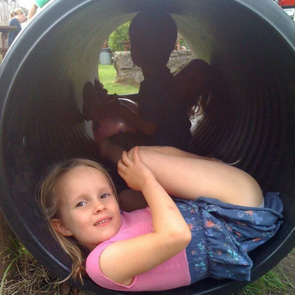 Gigantic Crawl Through Pipe - Outdoor Learning | Playground | Physical Education | Forest School