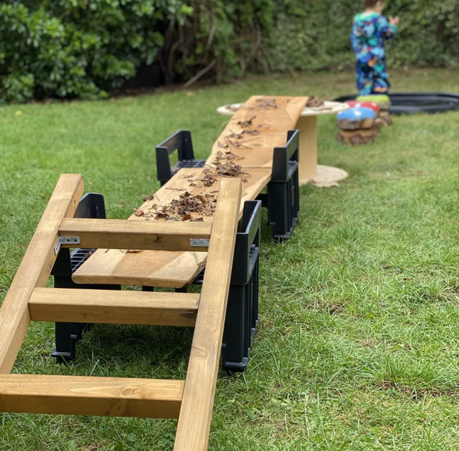 Many Ladders Set - Pack of 4 | Outdoor Learning | Playground | Imaginative Play | Forest School | Physical Education