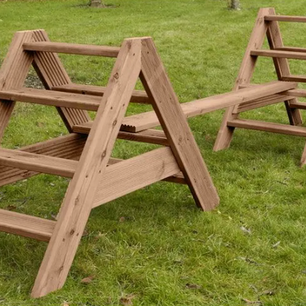 Simply Sturdy Wooden Steps Set - Pack of 4 or 8 | Outdoor Learning | Playground | Forest School | Physical Education