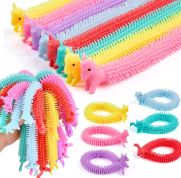 Stretchy Noodle Bracelet Set — Pack of 3 | Sensory Toy | Fidget | Soft Texture | SEN Resource | Classroom