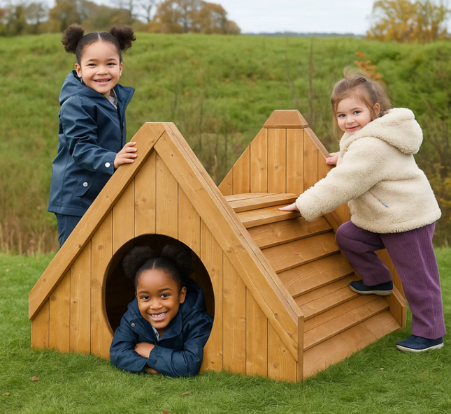 Clamber Hill Perch -  Outdoor Learning | Playground | Forest School | Social Play | Role Play | Imaginative Play