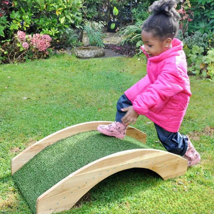 Grass Wooden Arch Bridge - Outdoor Learning | Playground | Physical Education | Imaginative Play