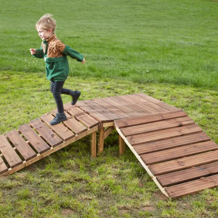 The Long Bridge - 85cm x 320cm | Outdoor Learning | Playground | Physical Education | Imaginative Play