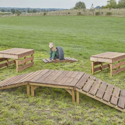 The Long Bridge - 85cm x 320cm | Outdoor Learning | Playground | Physical Education | Imaginative Play