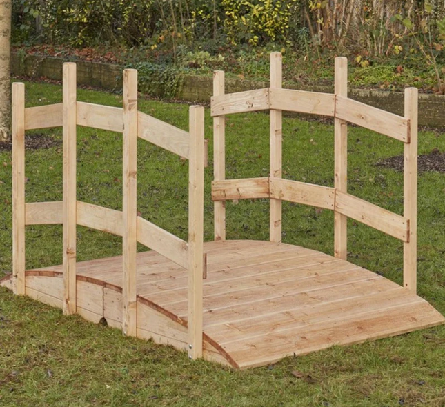 Bridge Super Wide Transporter Bridge - 130 x 192cm | Outdoor Learning | Playground | Physical Education | Imaginative Play