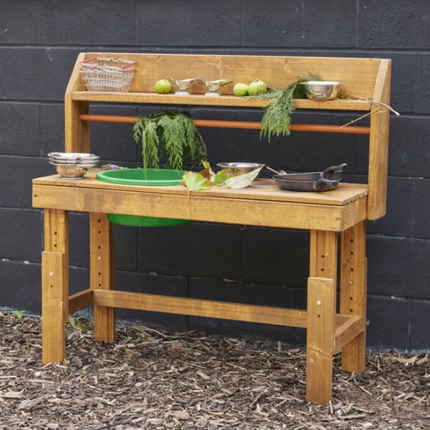Wheelchair Accessible Mudpie Kitchen - Outdoor Learning | Forest School | Outdoor Classrooms | Exploratory Play | Imaginative Play