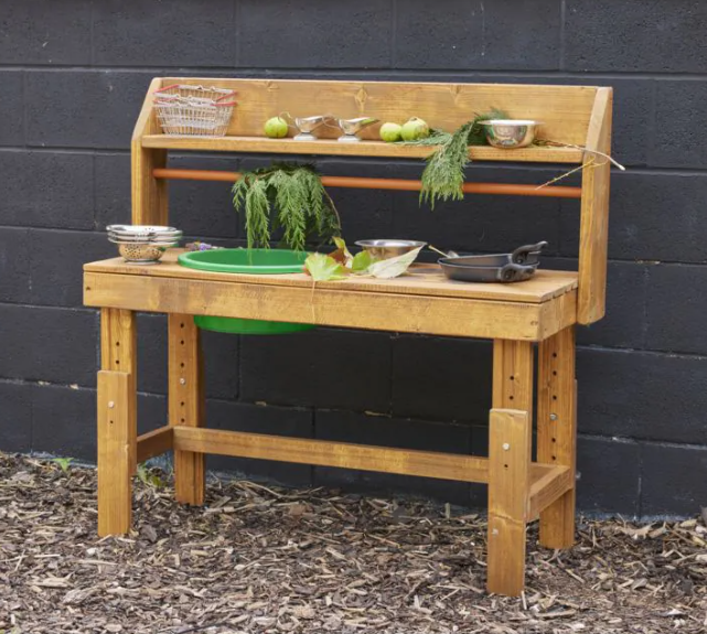 Wheelchair Accessible Mudpie Kitchen - Outdoor Learning | Forest School | Outdoor Classrooms | Exploratory Play | Imaginative Play