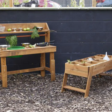 Wheelchair Accessible Mudpie Kitchen - Outdoor Learning | Forest School | Outdoor Classrooms | Exploratory Play | Imaginative Play