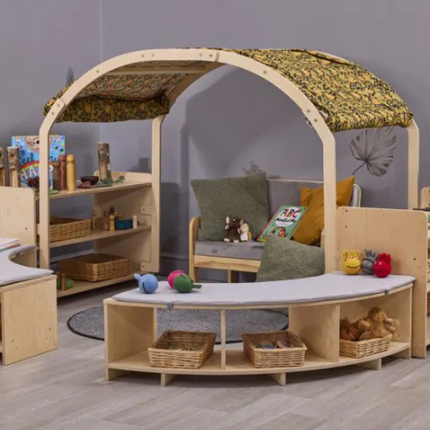 Tall Rookie Den, Store & Explore - Classroom Furniture | Storage | Bench | Imaginative Play | Den | Hide