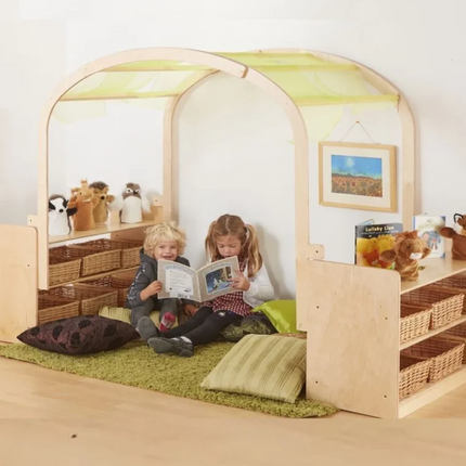 Tall Rookie Den, Store & Explore - Classroom Furniture | Storage | Bench | Imaginative Play | Den | Hide