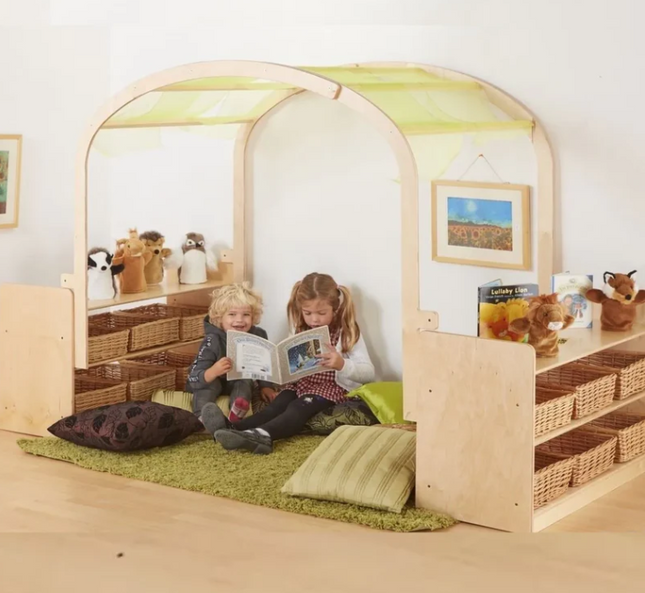 Tall Rookie Den, Store & Explore - Classroom Furniture | Storage | Bench | Imaginative Play | Den | Hide