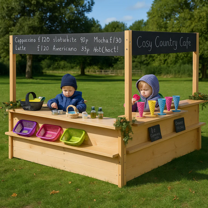 Open Ended Role Play Area - Outdoor | Forest School | Garden | Fort | Playground | Imaginative Play