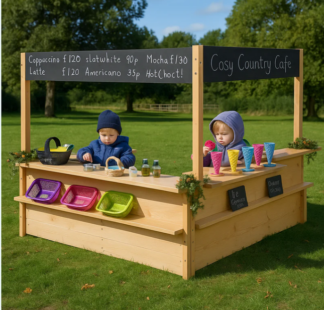 Open Ended Role Play Area - Outdoor | Forest School | Garden | Fort | Playground | Imaginative Play