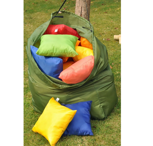 Bonanza Cushion Pack And Store - Pack of 30 - Outdoor | Forest School | Garden | Playground | Classroom | Large Sensory