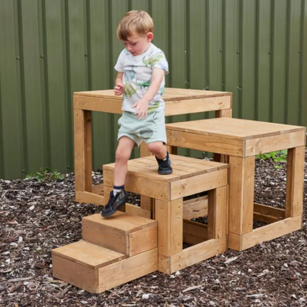 Giant Cube Blocks Nest | Outdoor Learning | Physical Play | Forest School | Playground