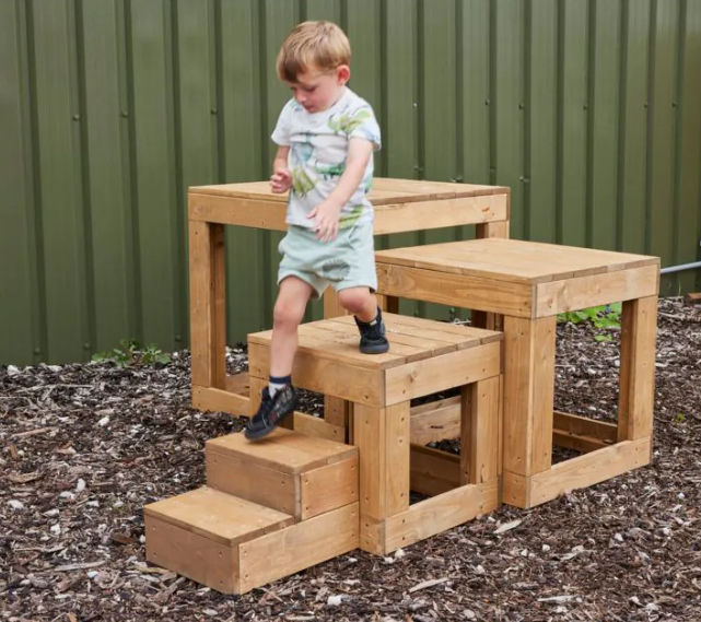 Giant Cube Blocks Nest | Outdoor Learning | Physical Play | Forest School | Playground