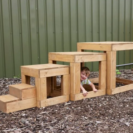 Giant Cube Blocks Nest | Outdoor Learning | Physical Play | Forest School | Playground