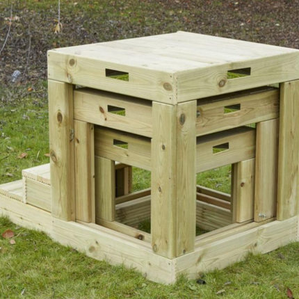 Giant Cube Blocks Nest | Outdoor Learning | Physical Play | Forest School | Playground