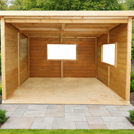 Outdoor Wooden Open Concoction Cabin - Outdoor Learning | Imaginative Play | Forest School | Playground | Social Play | Role Play