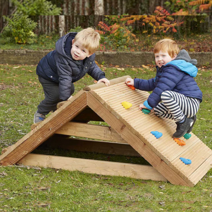 Mini Climbing Crest - Outdoor Learning | Imaginative Play | Forest School | Playground | Physical Education