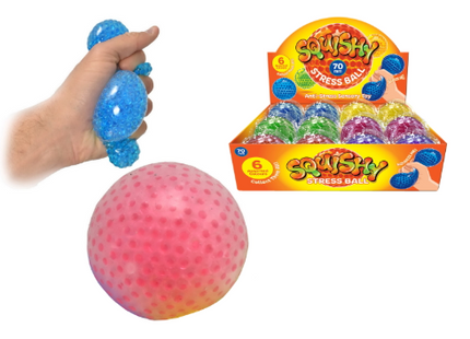7cm Squeeze Bead Balls - Small Sensory Toy | Fidget | Stretchy | Squeeze | Tactile